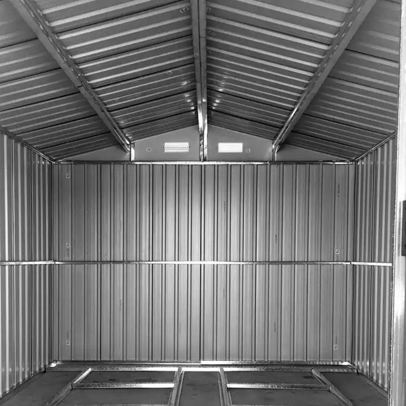 RELYARD 12x10 METAL OUTDOOR STORAGE GARDEN SHED