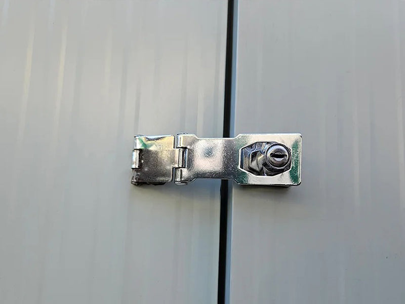 RELYARD 8x10 METAL COTTAGE GARDEN SHED WITH WINDOW (1700 Series) 5'-9" DOOR HEIGHT