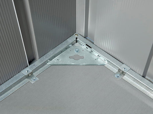 RELYARD INNER ANCHOR SET FOR METAL OUTDOOR STORAGE GARDEN SHED