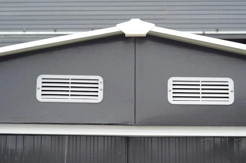 RELYARD 6X6 METAL OUTDOOR STORAGE GARDEN SHED