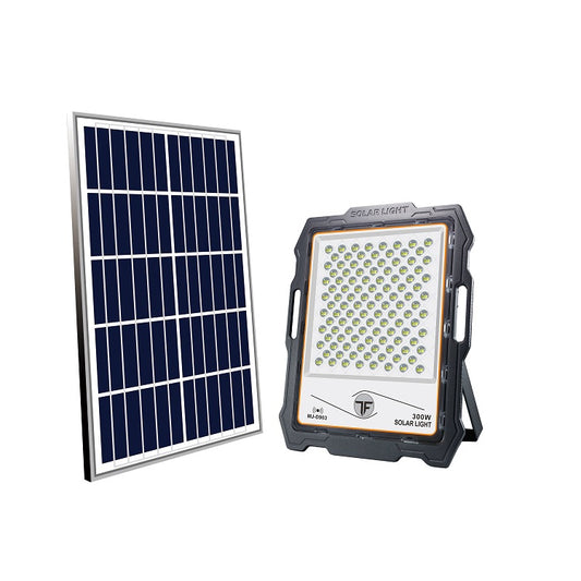 RELYARD 100W 800Lumen/ 200W 1200Lumen/ 300W 2800Lumen, Outdoor Solar Power LED Flood Light