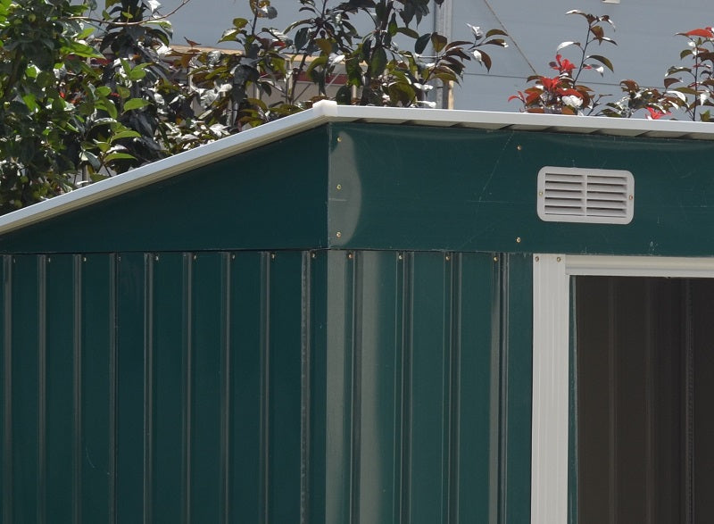 RELYARD 4X8 METAL OUTDOOR STORAGE GARDEN SHED