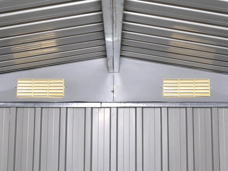 RELYARD 6X8 METAL OUTDOOR STORAGE GARDEN SHED