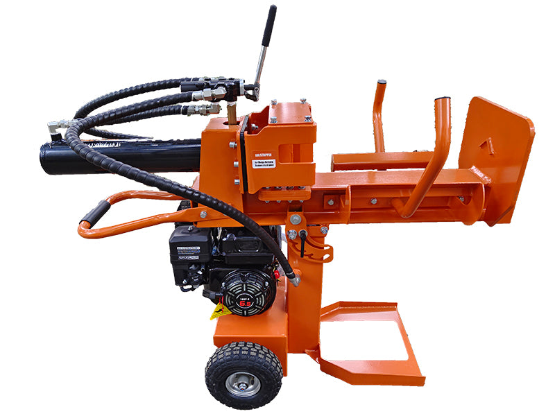 RELYARD 6.5HP 22TON GASOLINE HYDRAULIC HORIZONTAL/ VERTICAL LOG SPLITTER