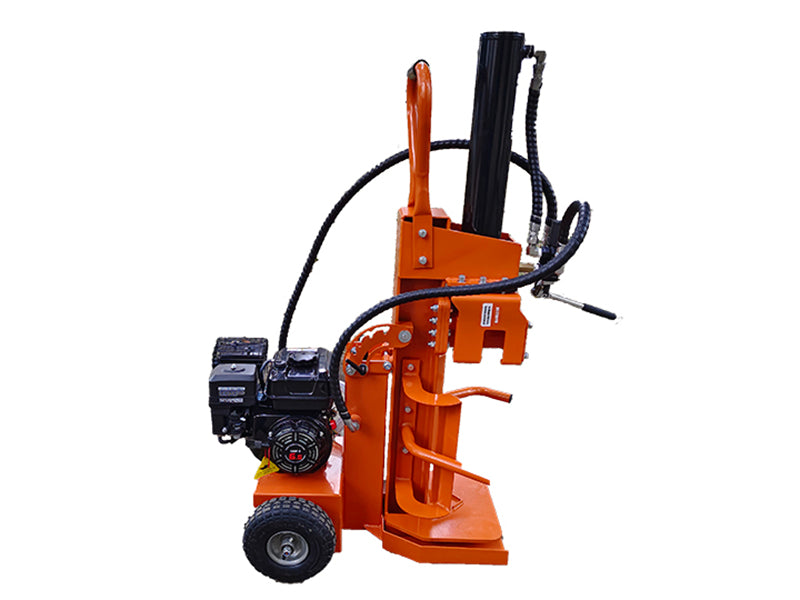 RELYARD 6.5HP 22TON GASOLINE HYDRAULIC HORIZONTAL/ VERTICAL LOG SPLITTER