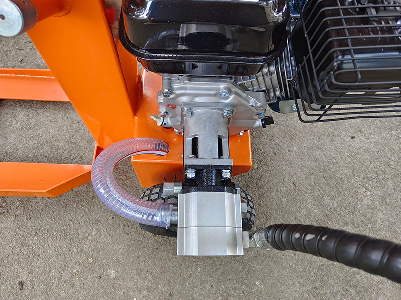 RELYARD 6.5HP 22TON GASOLINE HYDRAULIC HORIZONTAL/ VERTICAL LOG SPLITTER