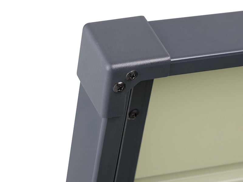 RELYARD 2x4 350L 77GAL METAL OUTDOOR STORAGE PATIO DECK BOX