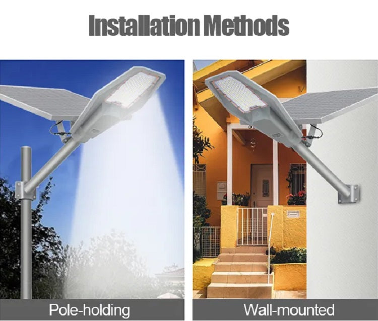 RELYARD 100W 1200Lumen/ 200W 2200Lumen/ 300W 3000Lumen/ 400W 3800Lumen, Outdoor Solar Power LED Light