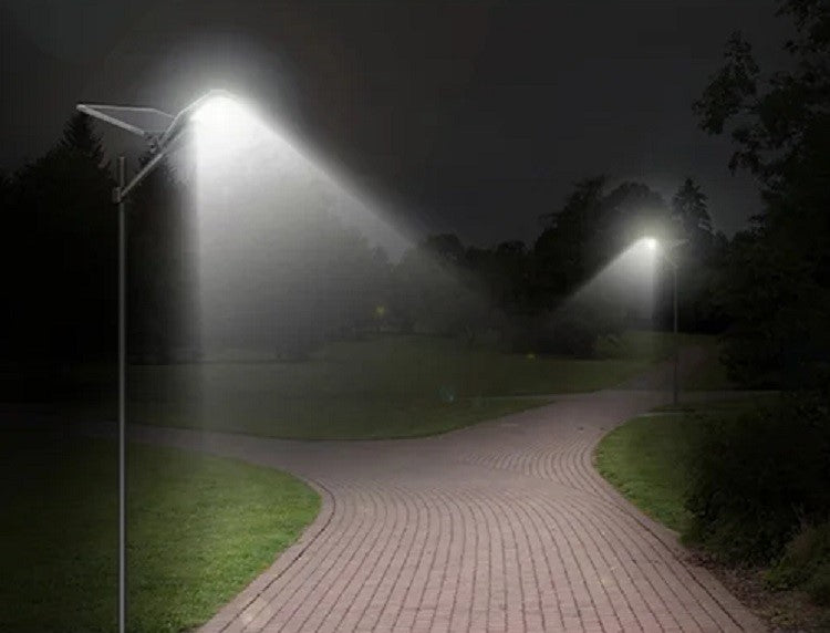 RELYARD 100W 1200Lumen/ 200W 2200Lumen/ 300W 3000Lumen/ 400W 3800Lumen, Outdoor Solar Power LED Light