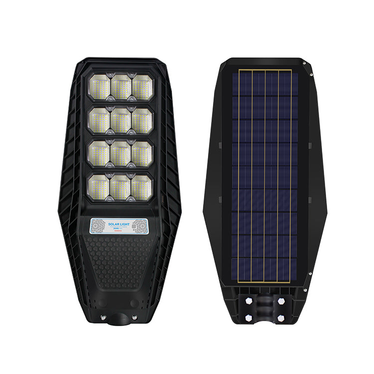 RELYARD 100W 1200Lumen/ 200W 1600Lumen/ 300W 2200Lumen, Outdoor All-In-One Solar Power LED Light With Motion Sensor