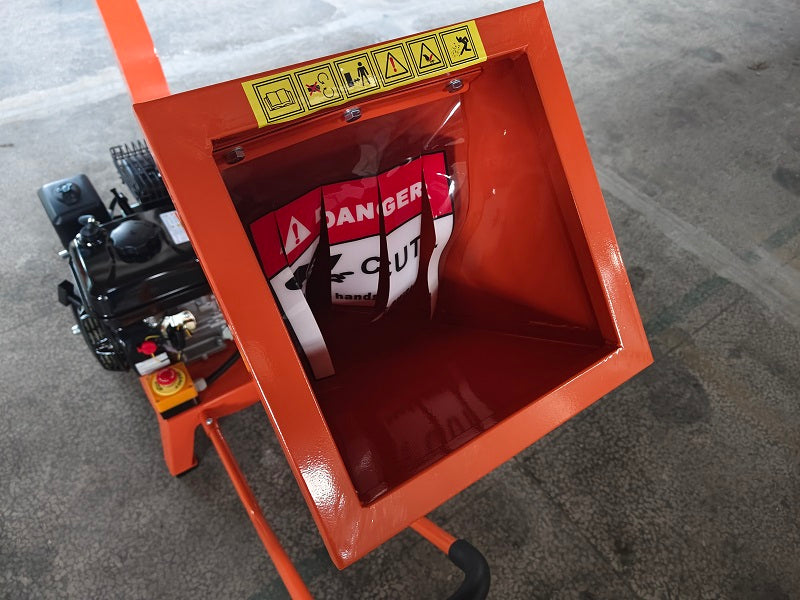 RELYARD 2.5" 7.0HP GASOLINE PORTABLE WOOD CHIPPER