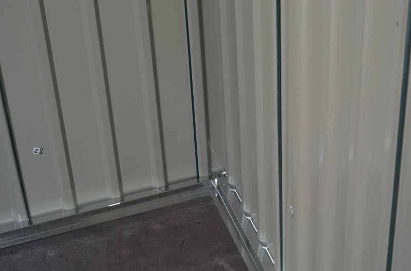 RELYARD 4X8 METAL OUTDOOR STORAGE GARDEN SHED