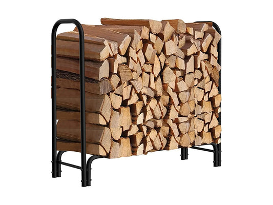 RELYARD 4’ HEAVY DUTY FIREWOOD LOG RACK