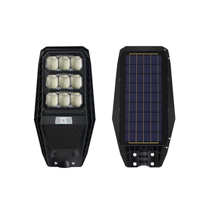 RELYARD 100W 1200Lumen/ 200W 1600Lumen/ 300W 2200Lumen, Outdoor All-In-One Solar Power LED Light With Motion Sensor