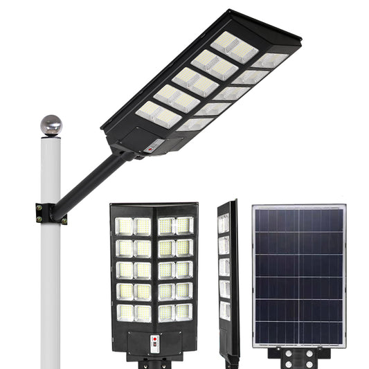 RELYARD 400W 3000Lumen/ 500W 4000Lumen, Outdoor All-In-One Solar Power LED Light With Motion Sensor