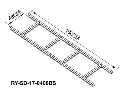 RELYARD FLOOR FRAME KIT FOR 1700 SERIES METAL GARDEN SHED