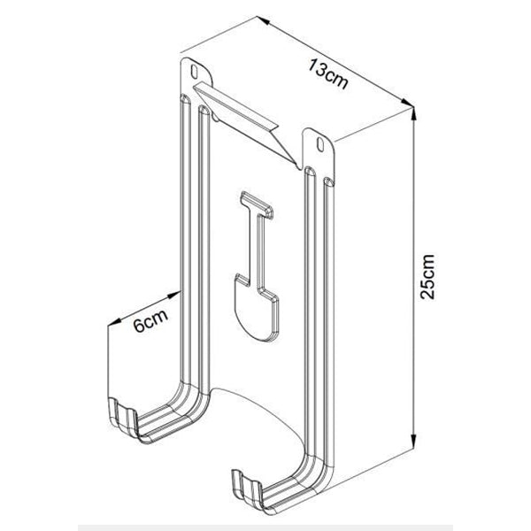 RELYARD TOOL HOOK SET FOR METAL OUTDOOR STORAGE GARDEN SHED