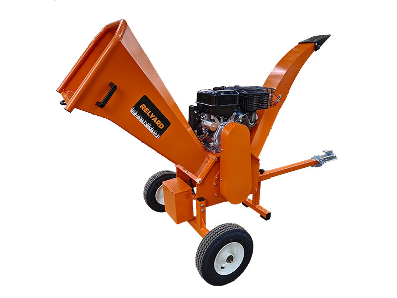 RELYARD 5" 15HP E-Start GASOLINE WOOD CHIPPER