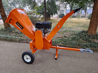 RELYARD 5" 15HP E-Start GASOLINE WOOD CHIPPER